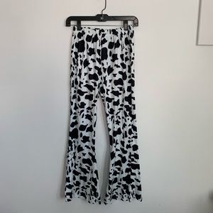 Cow Print : Yoga Pants